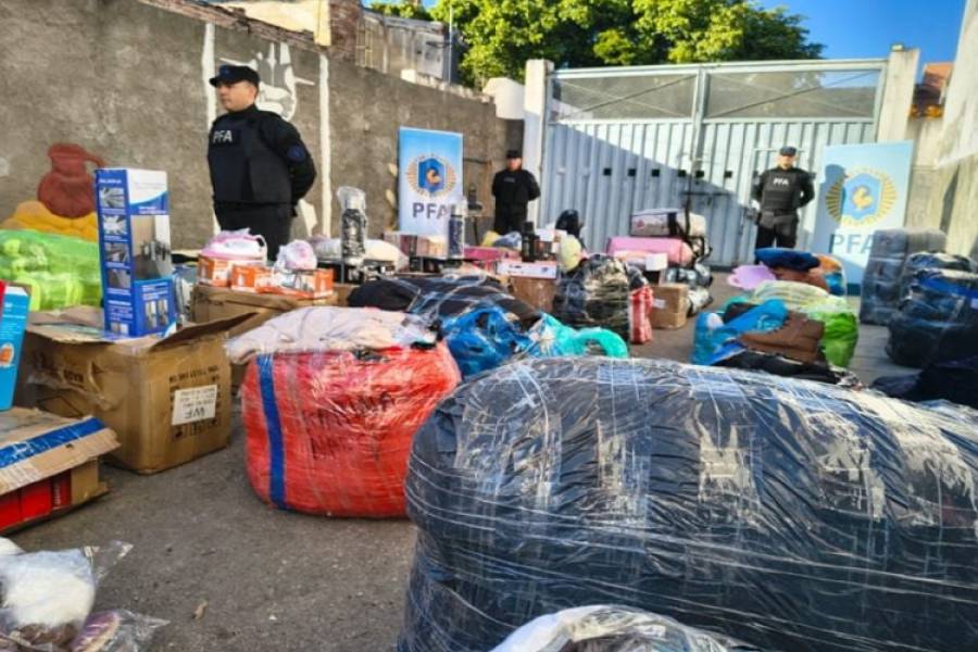 Estiman en más de 70 millones de pesos el secuestro de mercadería ilegal en Catamarca 