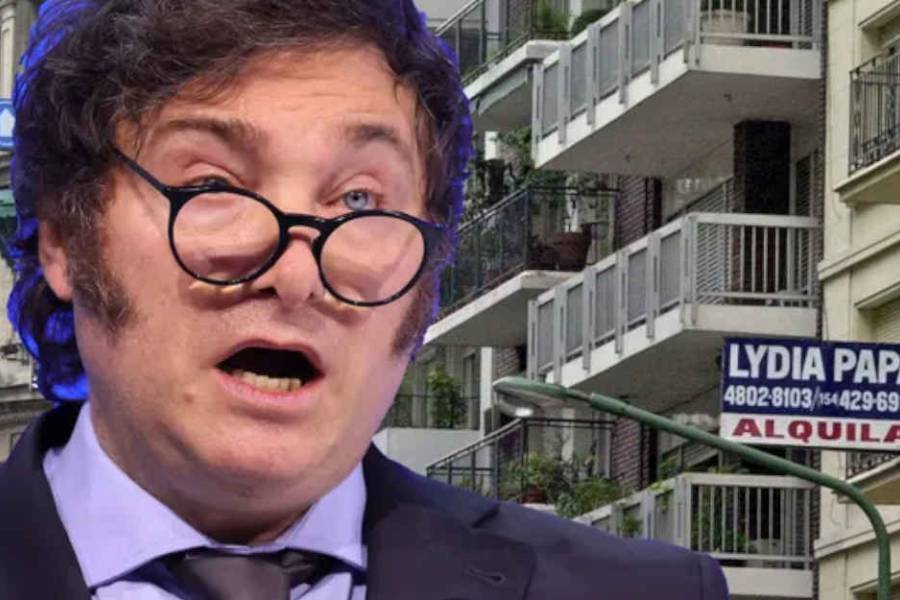 Javier Milei dice que los alquileres bajaron, pero en realidad casi triplicaron la inflación