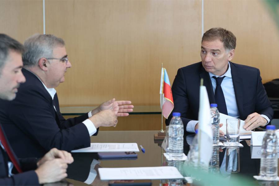 Raúl y Gobernadores del Norte Grande se reunieron con Santilli en el marco de la 23° Asamblea