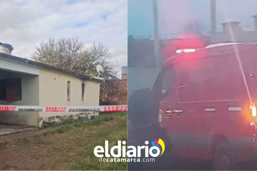 Una estufa en llamas generó el incendio que terminó con la vida de una madre y su hijo