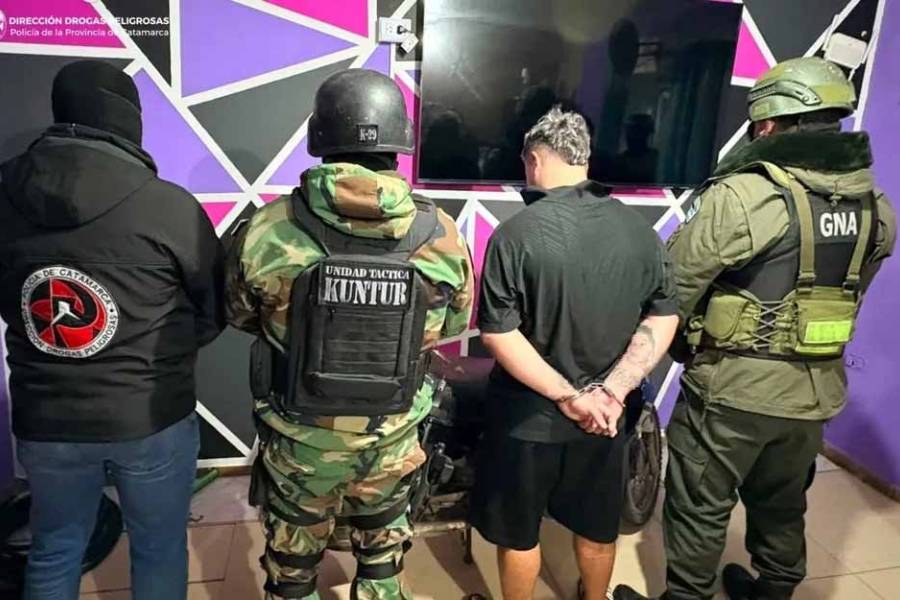 Desbaratan una banda que traía droga desde Salta