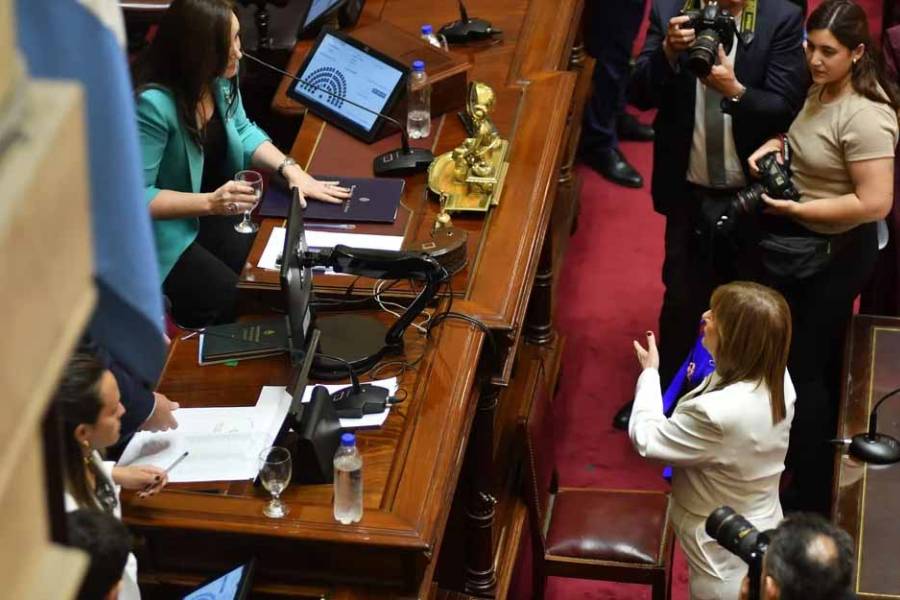 Peligra el quorum en el Senado para tratar Propiedad Privada: fuerte cruce entre Villarruel y Bullrich
