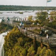 Cerraron la Garganta del Diablo por la crecida del río Iguazú y suspenden visitas