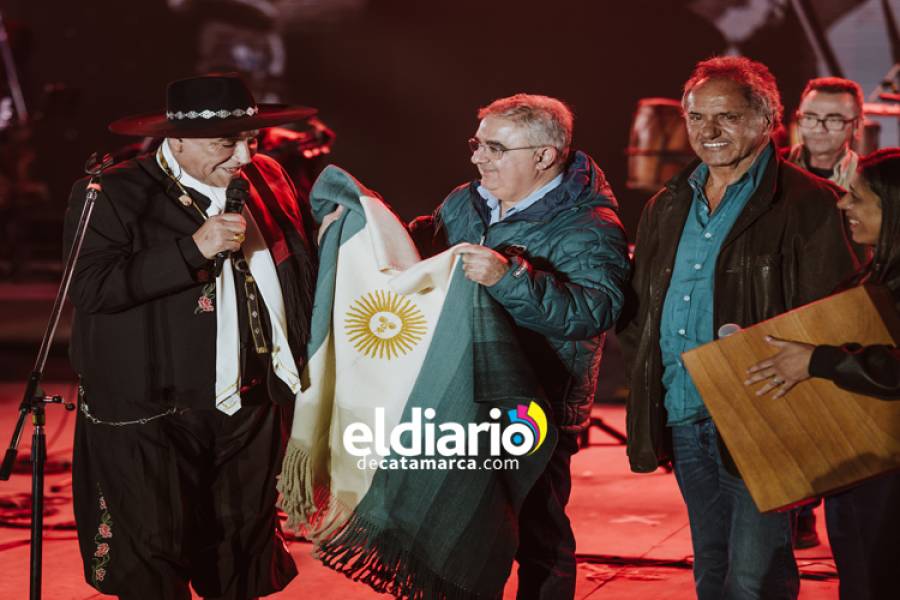 Scioli en el cierre del Poncho confirmó una intensa agenda de trabajo