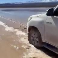 Entró con una camioneta a un área protegida de San Juan y provocó un grave daño ambiental
