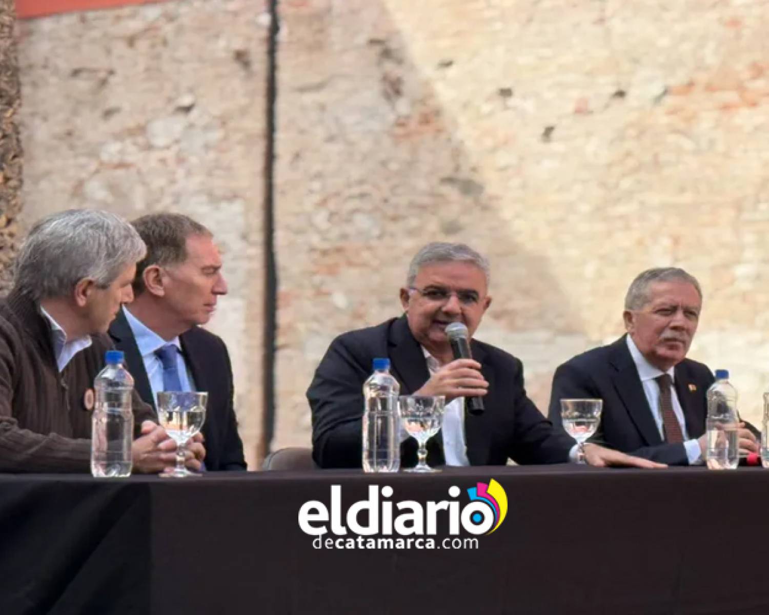 Santilli, Caputo Suarez y Jalil