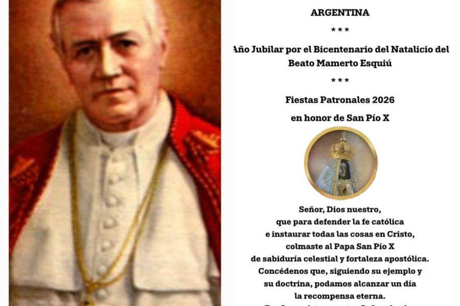 Catamarca culmina las fiestas patronales en honor a San Pío X en las Mil Viviendas