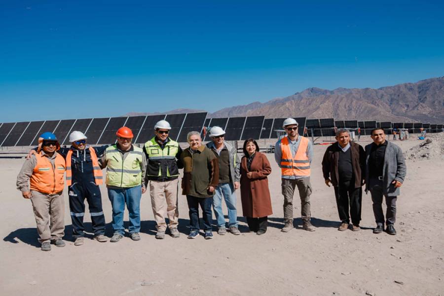 El Parque Solar de Ampajango estará listo en pocas semanas