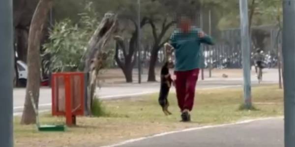 Maltrato animal en el Parque Adán Quiroga