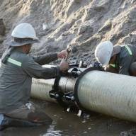 Reparación de cañería de 400 mm deja a barrios de zona sur de la Capital sin agua