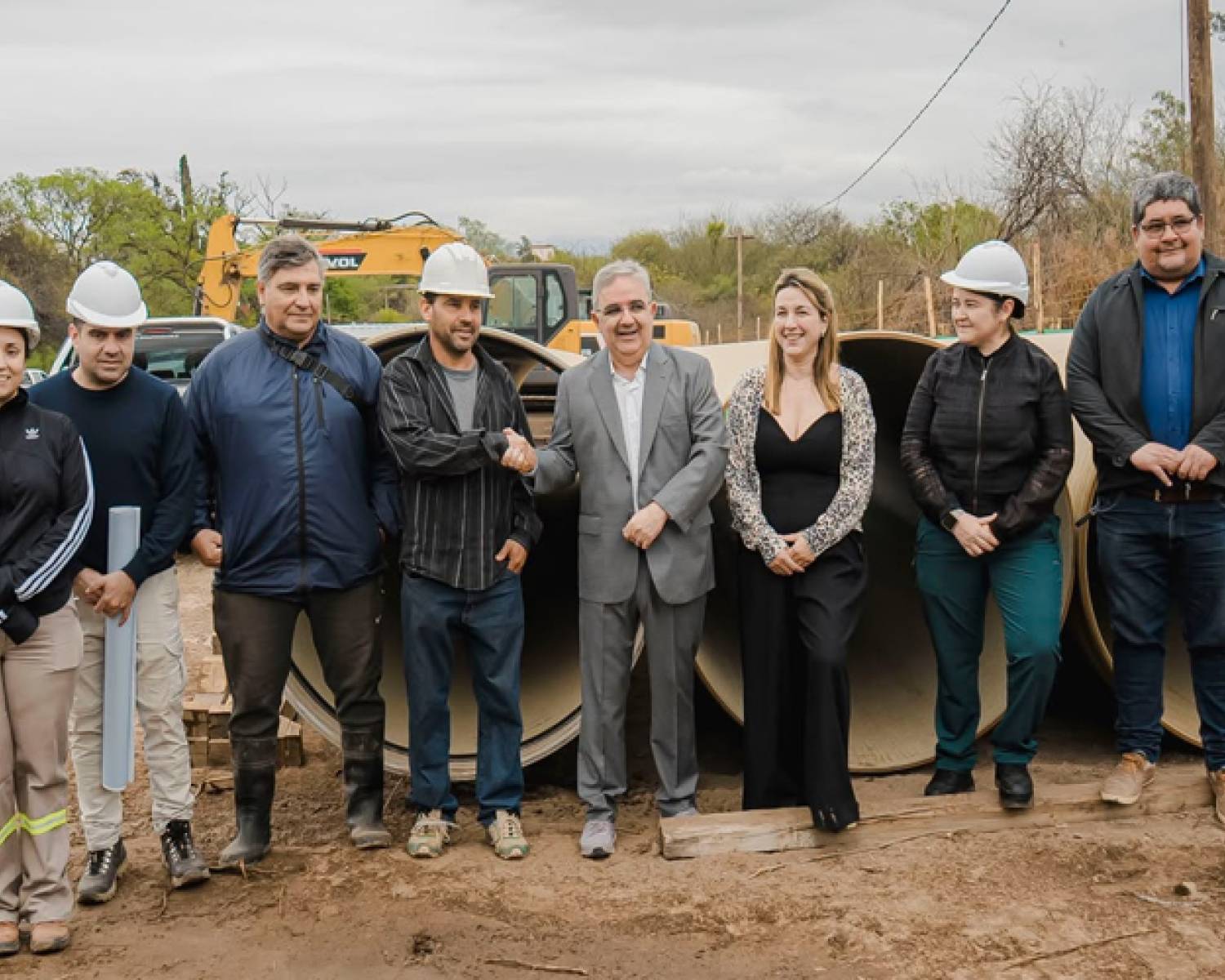 Gobierno puso en marcha obra de infraestructura hídrica para fortalecer el riego en Capayán y el Valle Central