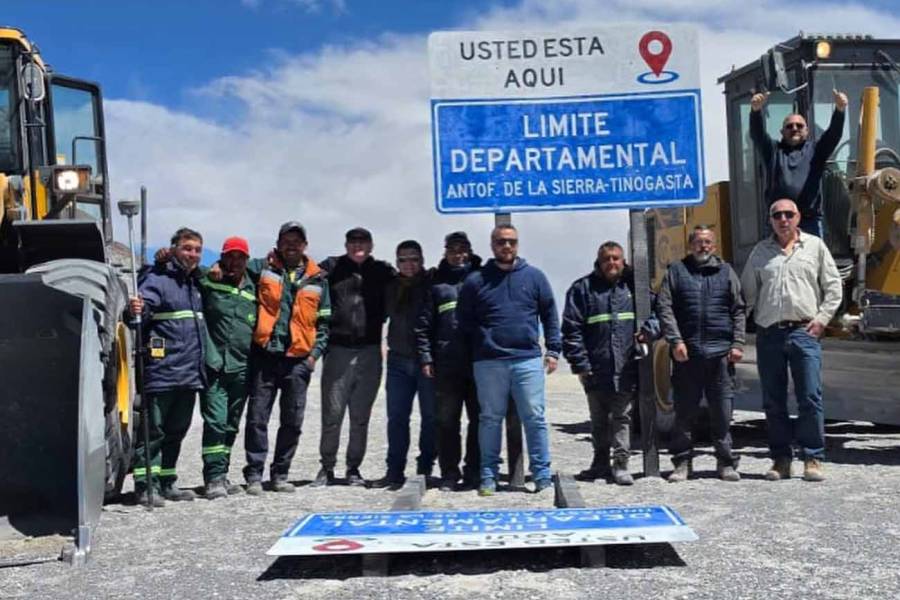 Histórico: Se unieron Antofagasta de la Sierra y Tinogasta a través del camino de Chuquisaca