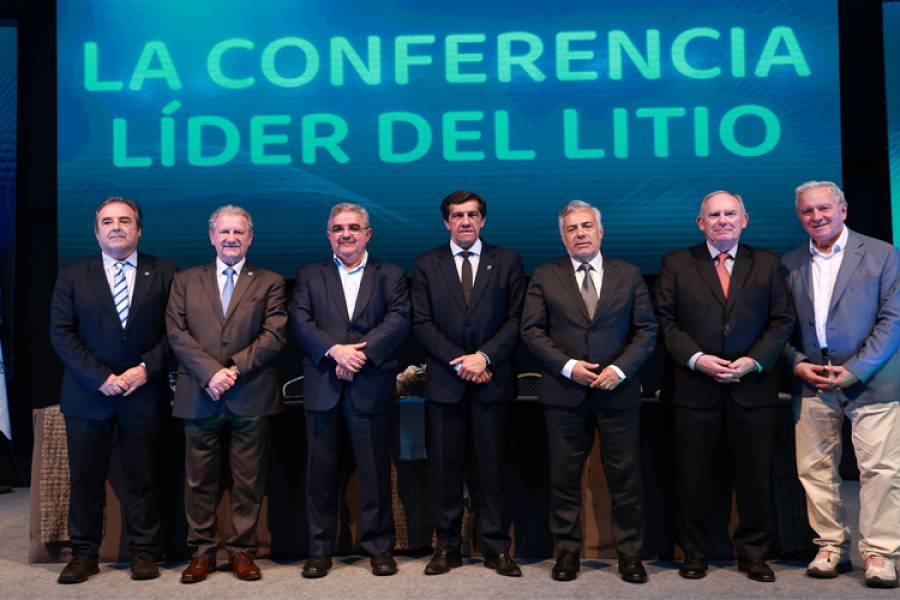 El gobernador Raúl Jalil participó del Seminario Internacional de Litio en Jujuy 