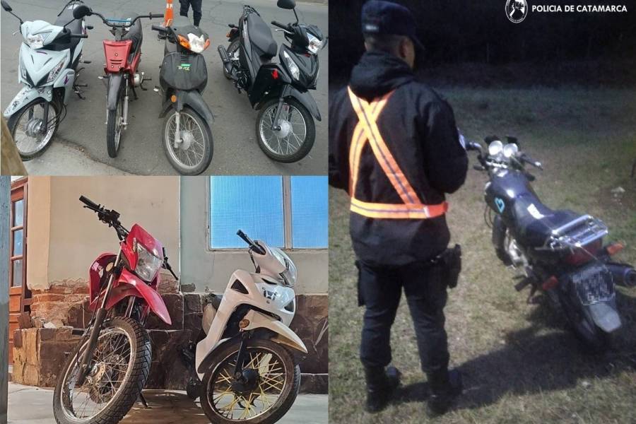 Impresionante operativo policial: Identifican a 7.550 personas y secuestran droga, automotores y más de 40 motocicletas