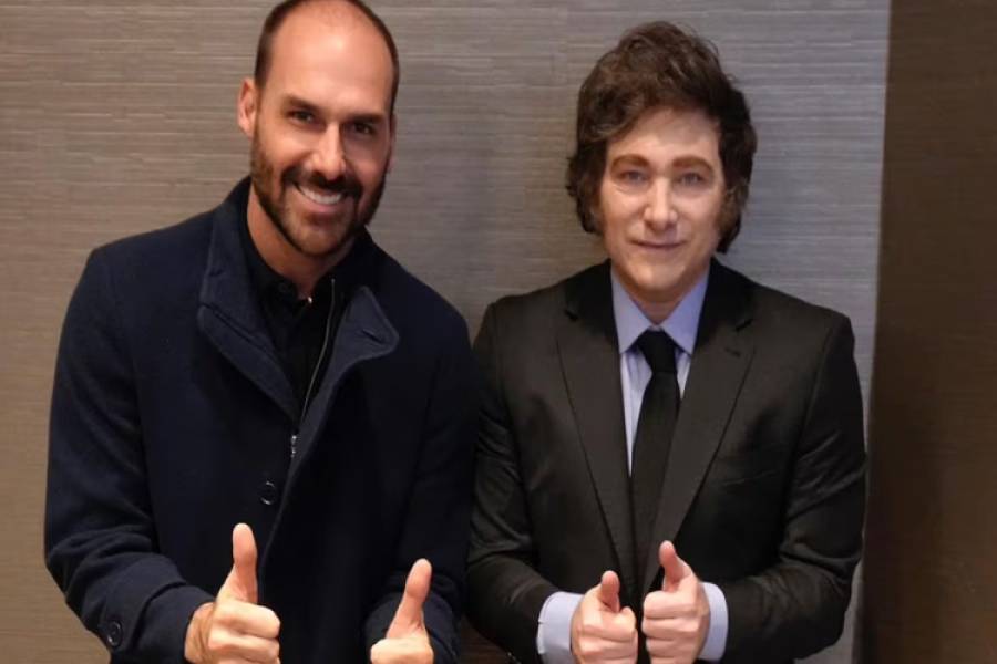 Javier Milei llega este miércoles a Washington para reforzar su alineamiento con Trump y ratificar su apoyo a los Bolsonaro en Brasil