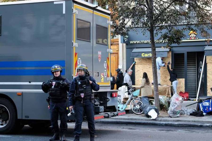 Más ciudades francesas implementaron toque de queda tras las violentas protestas