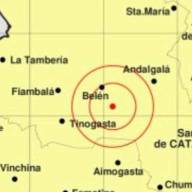 Se registró un temblor en Catamarca