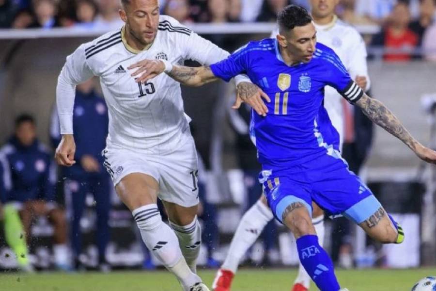 Argentina hizo los deberes y venció a Costa Rica por 3 a 1 en un amistoso internacional