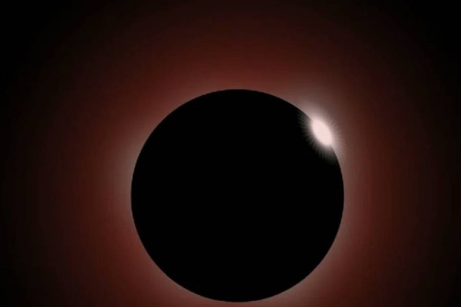 El eclipse ocurrirá a las 13:38 y a las 18:55 hora argentina.
