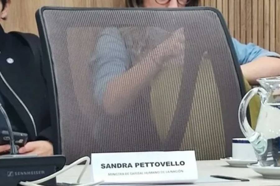 Sandra Pettovello no se presentó en el Congreso por el escándalo por alimentos: la foto de la silla vacía
