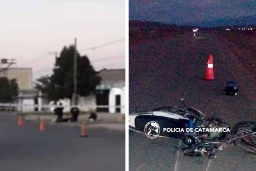 Trágico fin de semana XL: dos motociclistas se mataron este lunes