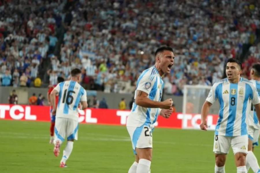 Argentina le ganó 1-0 a Chile y se clasificó a cuartos de final de la Copa América