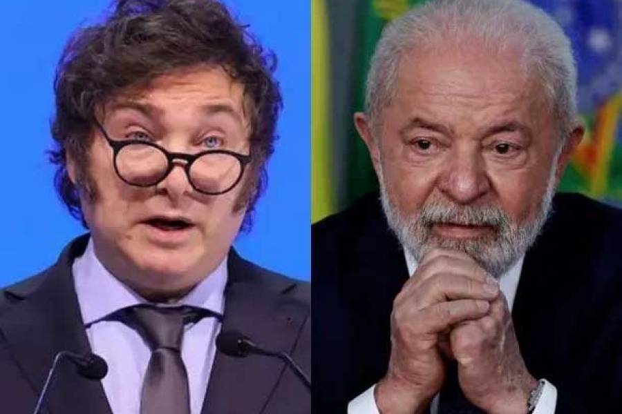 Javier Milei volvió a apuntar contra Lula da Silva: 
