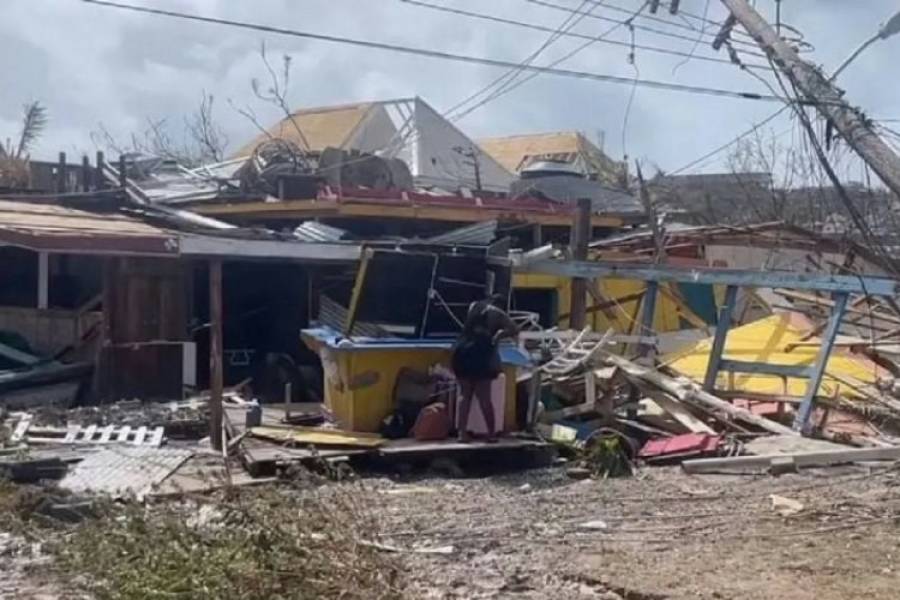 “El 90% de la isla fue borrada”: el devastador paso del huracán Beryl por el Caribe en su camino a México