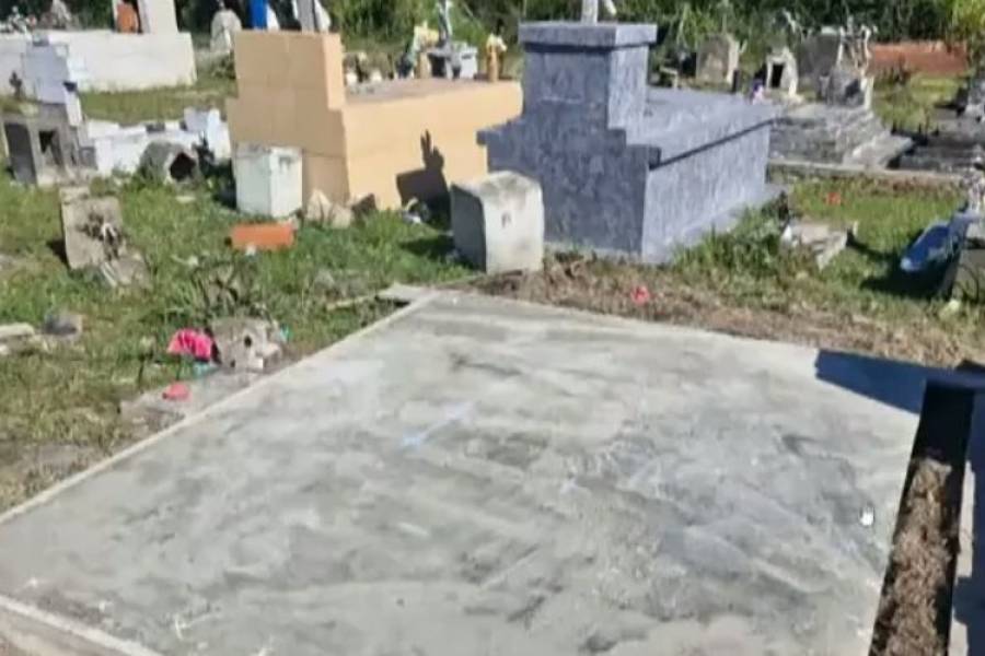 Caso Loan Danilo Peña: ordenan romper una parcela en el cementerio de 9 de Julio
