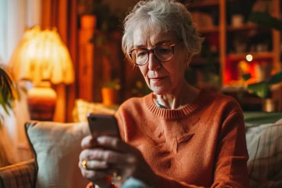 Le envió un WhatsApp a su abuela para decirle que iría a visitarla y su respuesta enterneció a las redes