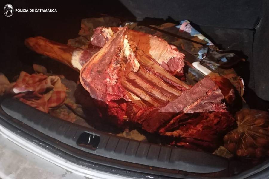 Vendía carne vacuna clandestina y lo pescaron 