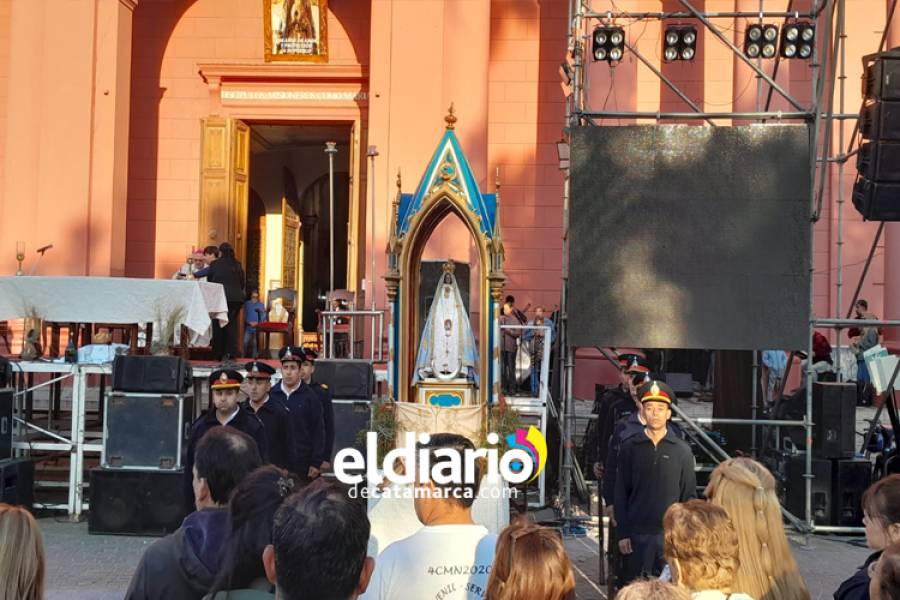 Cierre de los homenajes a la Virgen del Valle