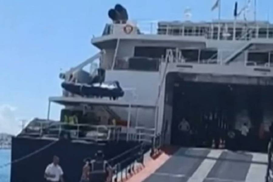 Una pareja argentina y su bebé casi pierden la vida en el mar, por error del capitán de un ferry