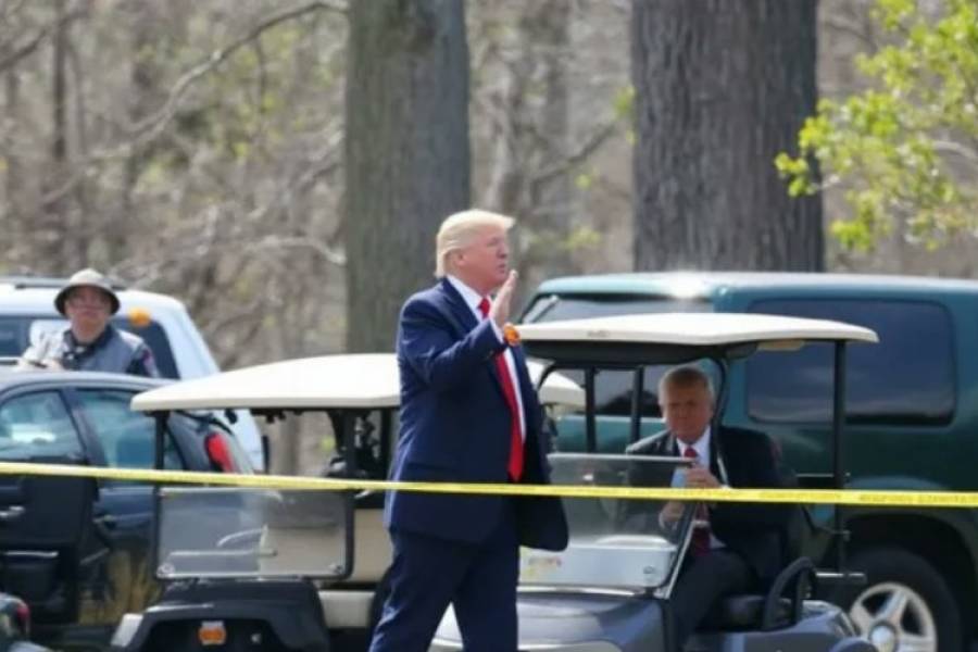 Evacuaron a Donald Trump por un tiroteo en Florida