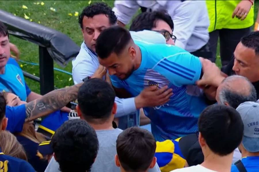 Romero le pidió disculpas a los hinchas de Boca tras la pelea con un hincha: “Me puteó y se me fue la cabeza”