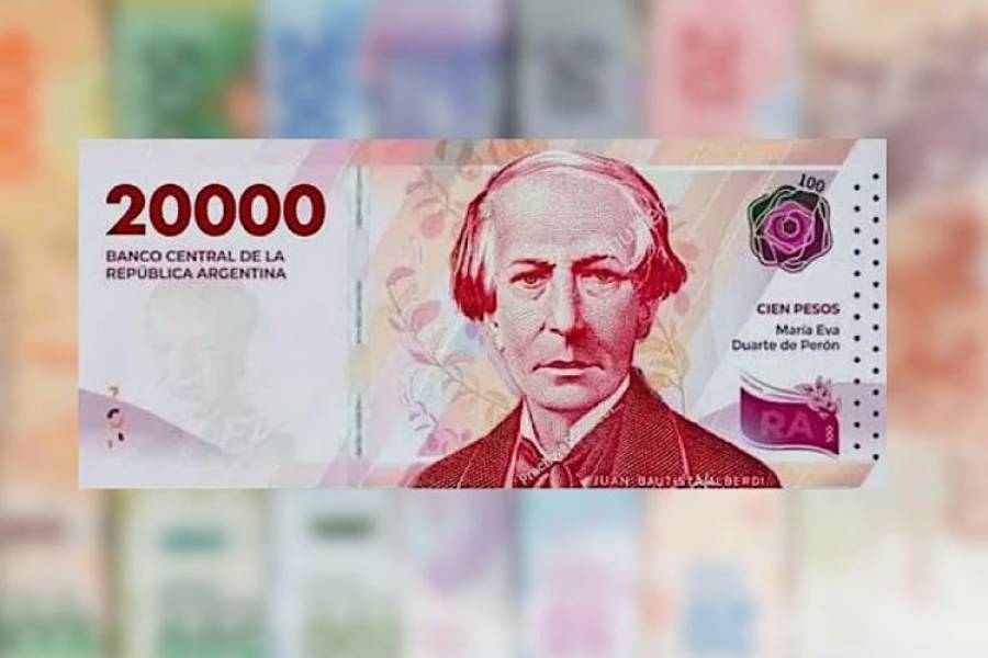 Llegaron los primeros billetes de $20.000: cómo son y cuándo entran en circulación