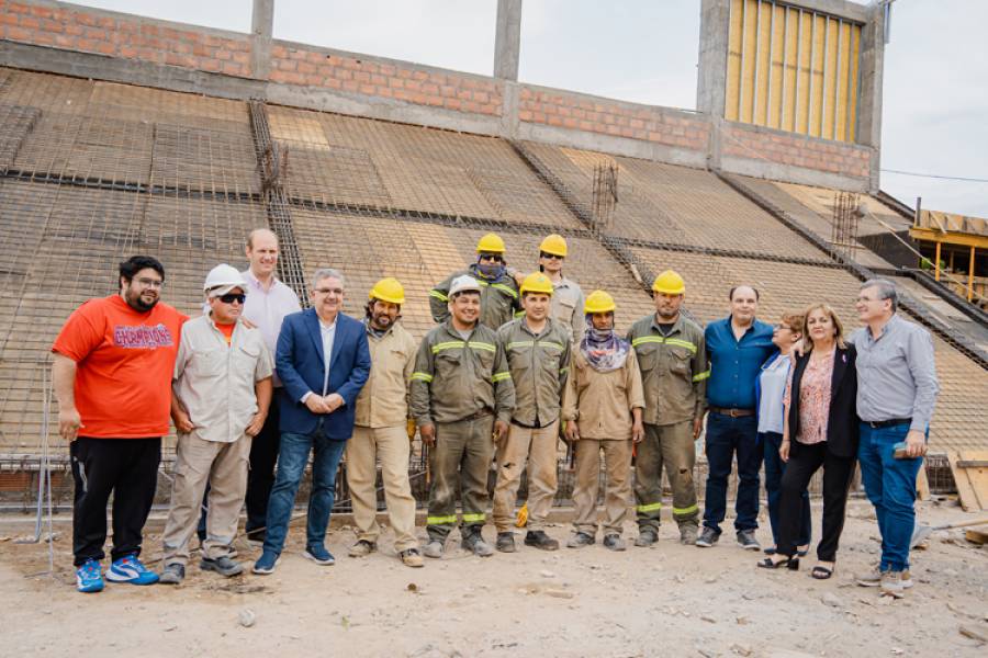 Avanza la anhelada obra del Polideportivo de las 1.000 Viviendas