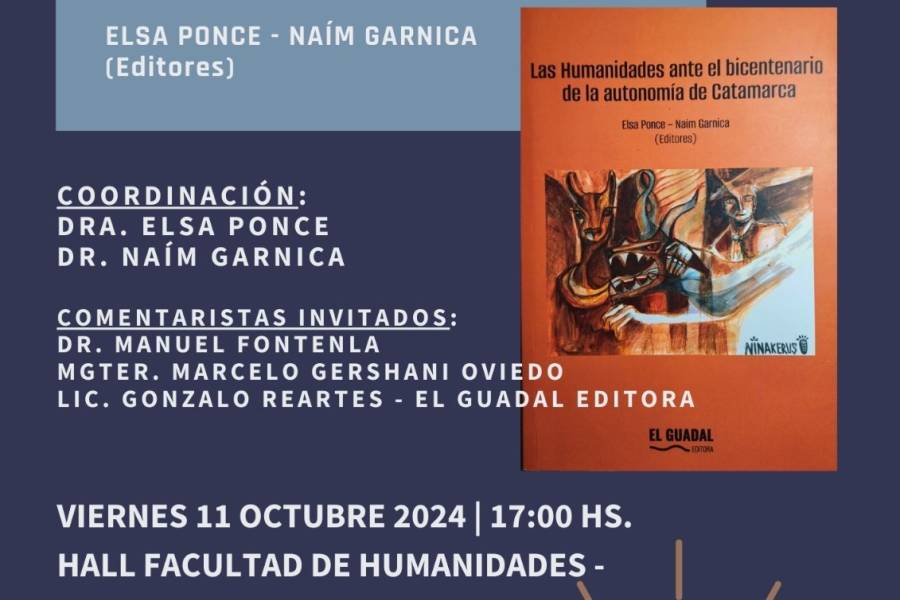 Invitación a la Presentación del Libro en la UNCa: Un Encuentro de Conocimiento y Apoyo