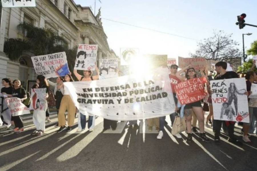 En rechazo al veto del Gobierno, comenzó el paro universitario en las universidades públicas del país