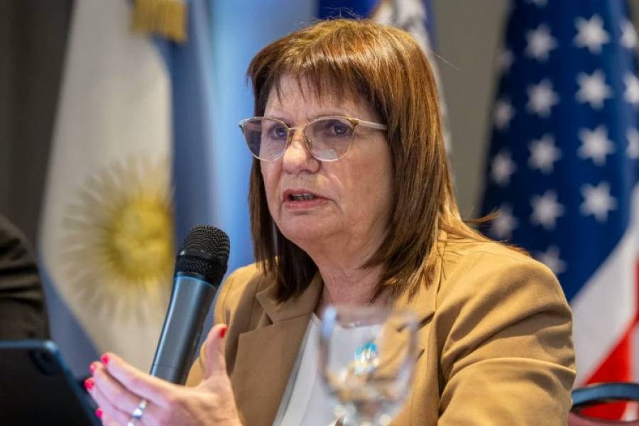 Bullrich habló sobre el operativo en Villa Gesell tras el desmoronamiento del hotel