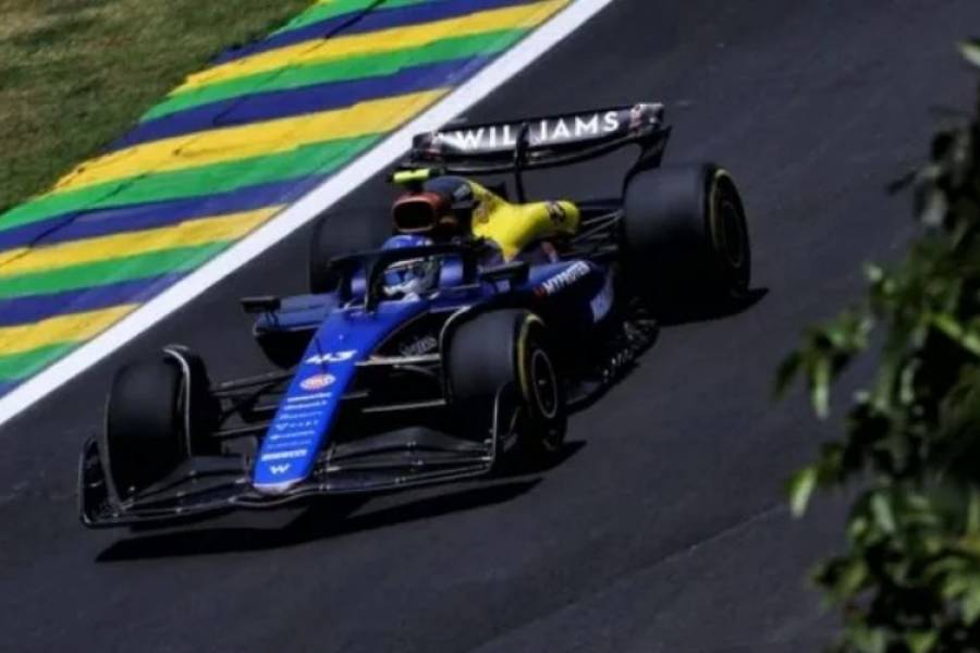 Franco Colapinto largará en el puesto 14 en la carrera sprint del Gran Premio de Brasil