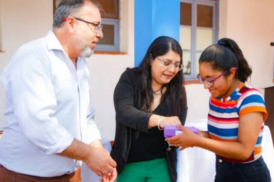 DIPROMESI entregó 22 anteojos recetados en Belén