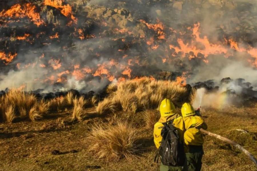 Condenaron a un hombre por provocar un incendio forestal en Córdoba