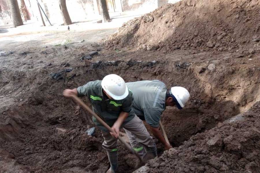 Por reparaciones: baja presión y falta de agua en San Isidro y Sumalao