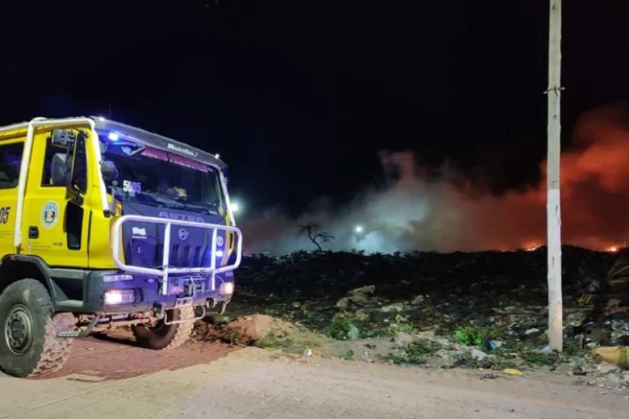 Incendio en el Parque Industrial El Pantanillo