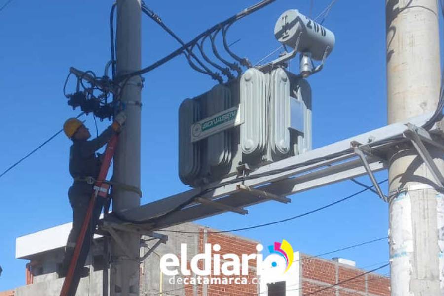 Restricción en el servicio energético para este martes