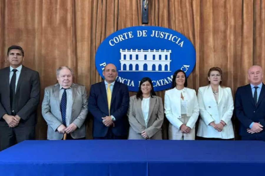 Quedaron integradas las 5 Salas de La Corte de Justicia de Catamarca