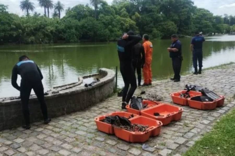 Encontraron el cuerpo del hombre que se metió a nadar en los Lagos de Palermo